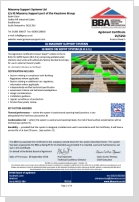 BBA - IG Masonry Support Systems - IG Brick On Soffit System (B.O.S.S.) - 26 September 2018